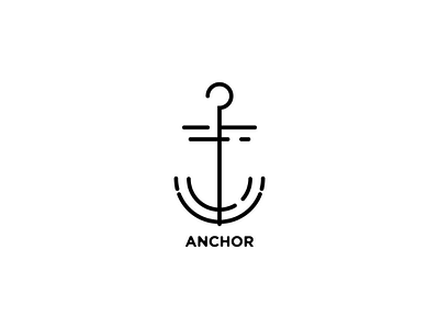 Anchor | Clothing Brand brand brand identity branding brandmark dailylogo illustrator logo logodaily logomark maker progress thirtylogos