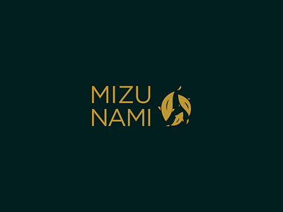 Mizu Nami Bar & Restaurant brand branding brandmark design designer logo logodesigner logomark