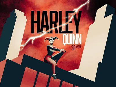 Harley Quinn batman harleyquinn illustration