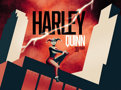 Harley Quinn batman harleyquinn illustration