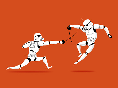 Stormtroopers fencing fencing star wars stormtrooper
