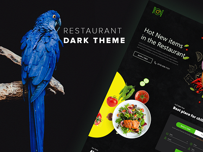 Restaurant Dark Theme