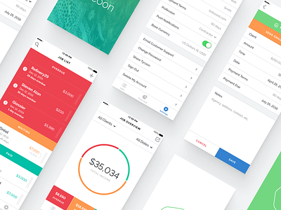 Tycoon Concepts app mobile app design mobile ui
