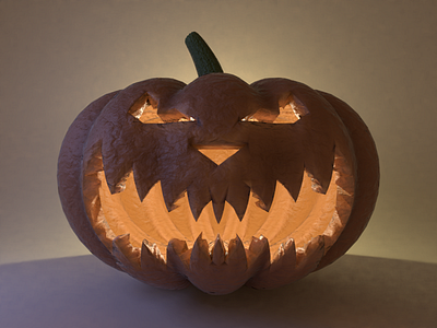 Jack-o-Lantern 3d blender halloween jack o lantern pumpkin spooky