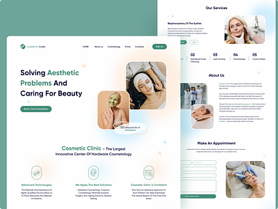 Website For Cosmetics Services