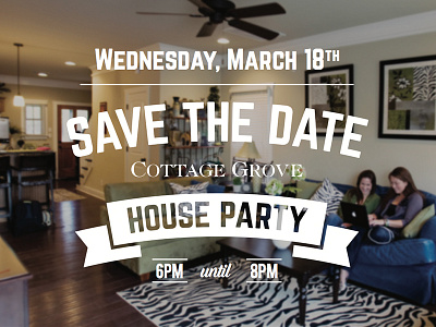 Save the Date Flyer flyer design graphic design save the date student housing marketing