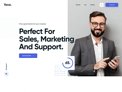 Yovo Digital Agency by Yasinul Huq on Dribbble