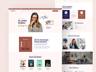 Mindpress Psychologist Website Design