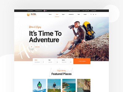 TravelDo - Travel Agency Website Design