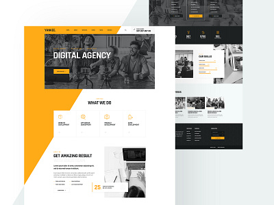 Yankee Digital Agency Website Design