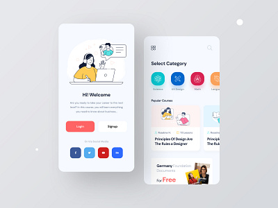 Online Learning Platform by Yasinul H. on Dribbble