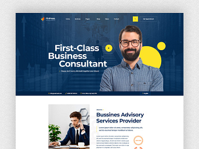 Finance & Consulting Firm Website Design consulting consulting firm counselling finance finance app finances financial finpress firm footer header landingpage service service website services ui uidesign ux ux design website