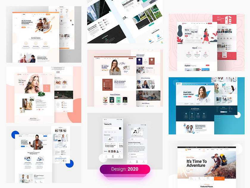 Dribbble Design 2020 by Yasinul H. for Quadrato on Dribbble