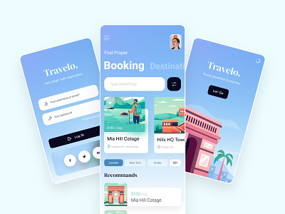 Directory and booking app design