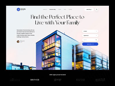 Homely Real Estate Website WIP by Yasinul Huq on Dribbble