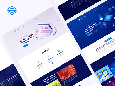 Arsido Creative Agency Landingpage Design