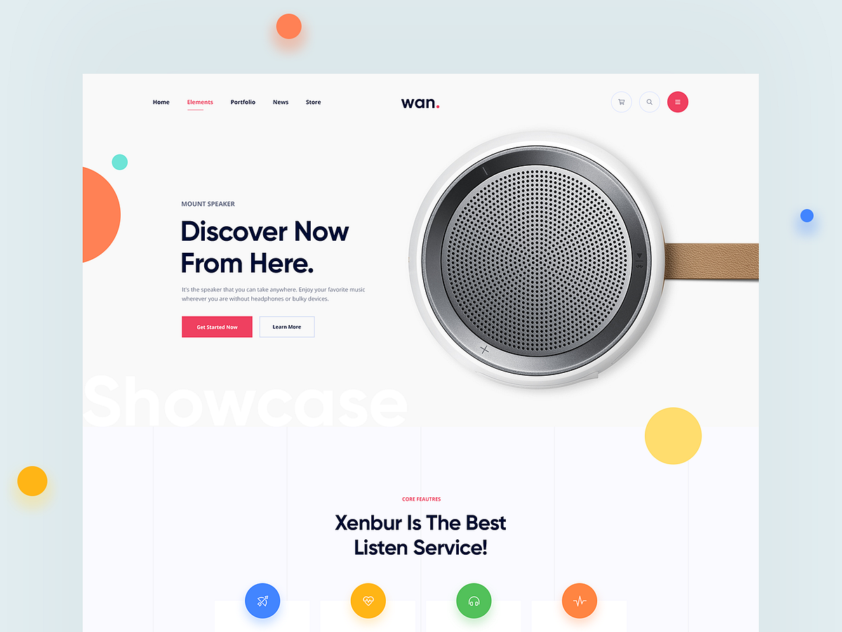 App Showcase designs themes templates and downloadable graphic