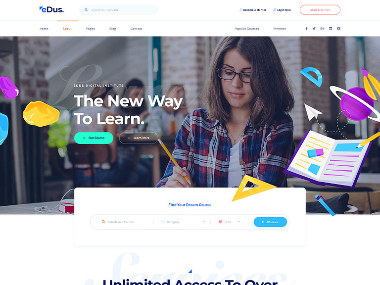 eDus LMS Online Education Platform by Yasinul Huq on Dribbble