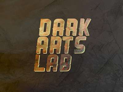 Dark Arts Lab branding dark arts lab design side project startup