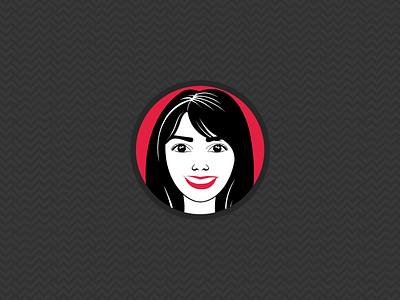 my portrait dribbblescooop icon illustration portrait