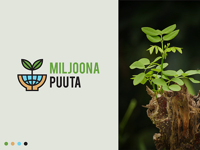 Miljoona Puuta Logo Design