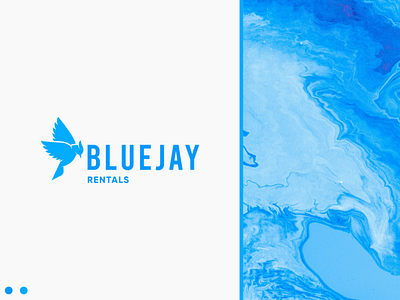 BlueJay Rentals Logo Design