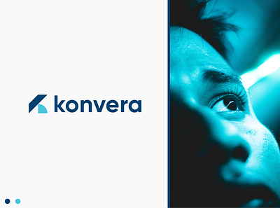 Konvera Logo Design brand identity branding design graphic design logo