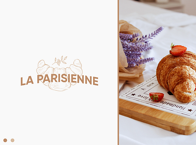 La Parisienne Logo Design brand identity branding design graphic design logo