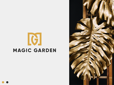 Magic Garden brand identity branding design graphic design logo