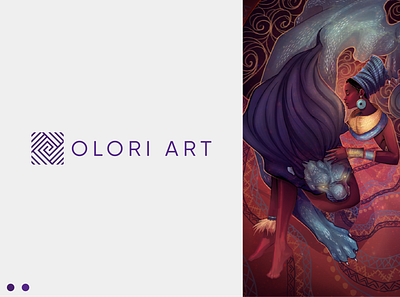 Olori Art Logo Design art art festival brand identity branding design festival graphic design graphics logo