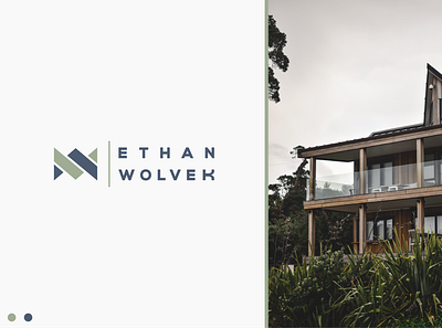 Ethan Wolvek Logo Deisgn brand identity branding design graphic design graphics hotel logo resort