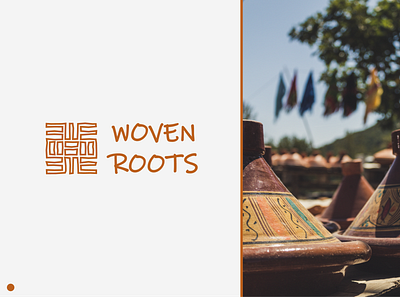 Woven Roots Logo Design art brand identity branding brazil design festival graphic design logo
