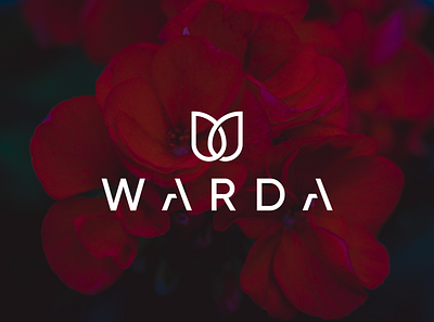 Warda Logo Design brand identity branding design graphic design logo perfume