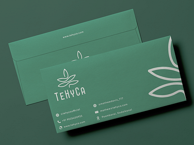 Envelope Design for Tehyca brand identity branding design envelope graphic design graphics logo