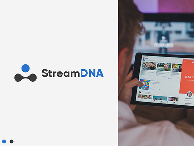 SteamDna Logo Design