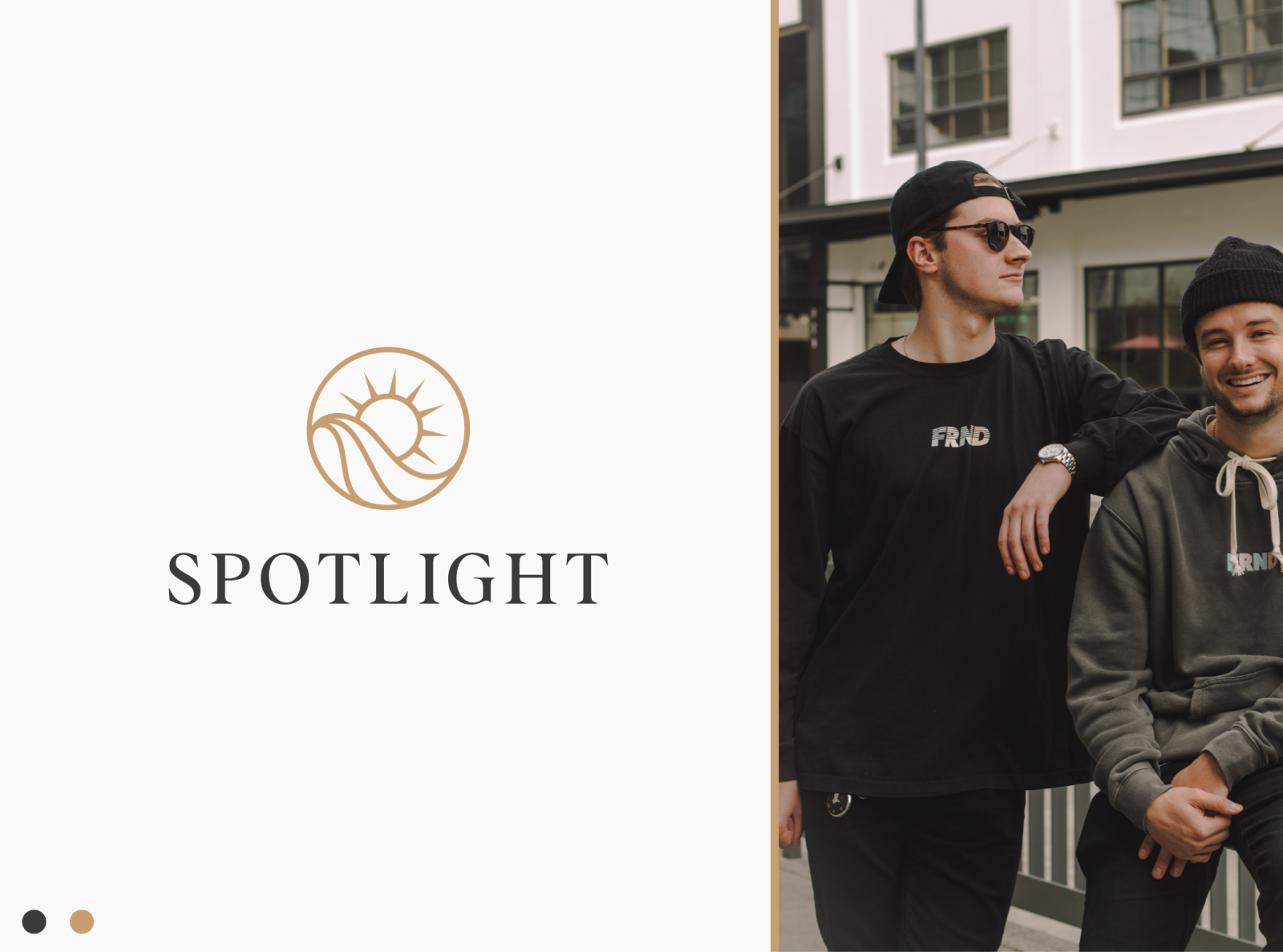 Spotlight Logo Design by Touker Ahamed on Dribbble