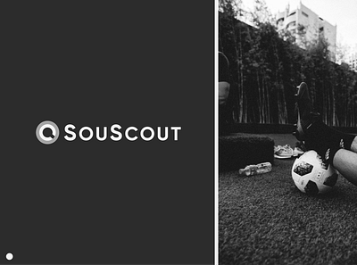 SouScout Logo Design brand identity branding data design football graphic design graphics logo