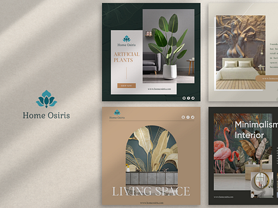 Social Media Branding for Home Osiris