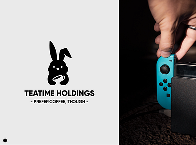 TeaTime Holdings Logo Design brand identity branding design game graphic design logo studio