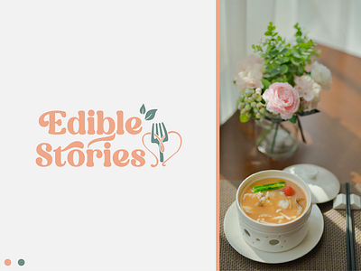 Edible Stories Logo Design