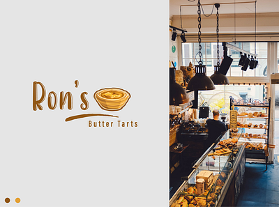 Ron's Logo Design bakery brand identity branding design graphic design graphics logo pasty