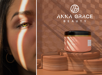 Product Label Design for Anna Grace Beauty beauty brand identity branding design female graphic design graphics logo