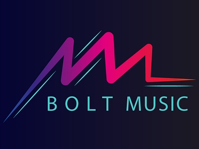 B O L T MUSIC design graphics illustration logo