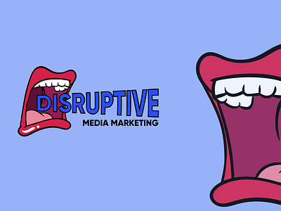 DISRUPTIVE brand design brand identity branding design graphic design graphics illustration logo logo design minimal
