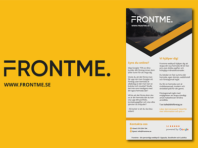 FRONTME Flyer Design