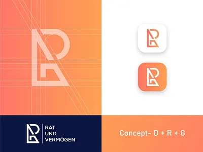 DRG lettermark Logo design abstract brand logo brandidentity concept designlife digitaldesign dribbblers flat design graphic graphic design icon lettermark logo logo design logo designer logo inspiration minimal logo sketch text vector website logo