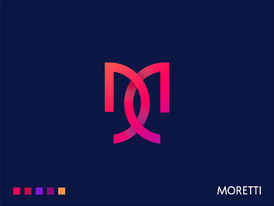 M letter mark - Logo design