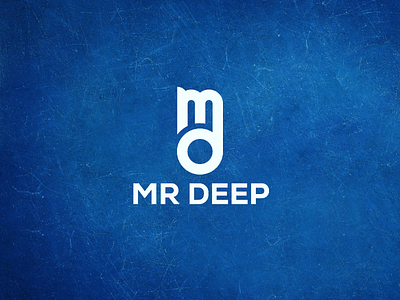 MD letter logo logo creative minimal flat cool