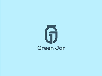 Green Jar logo brand identity branding business logo company logo creative design flat flat logo icon letter logo logo minimal need logo nice unique wordmark logo