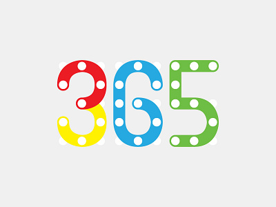 001 / 365 Day Design Challenge 365 brand challenge colour design designer graphic identity logo mark monogram typography